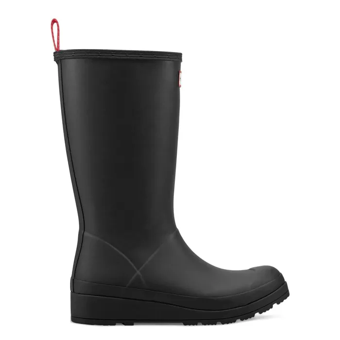 Hunter Boots PLAY Tall Rain Boots 8211 Hunter Boots Black Women Rain Boots