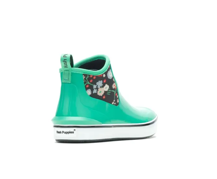Hush Puppies Boots Women Rain Sneaker Soft Jade