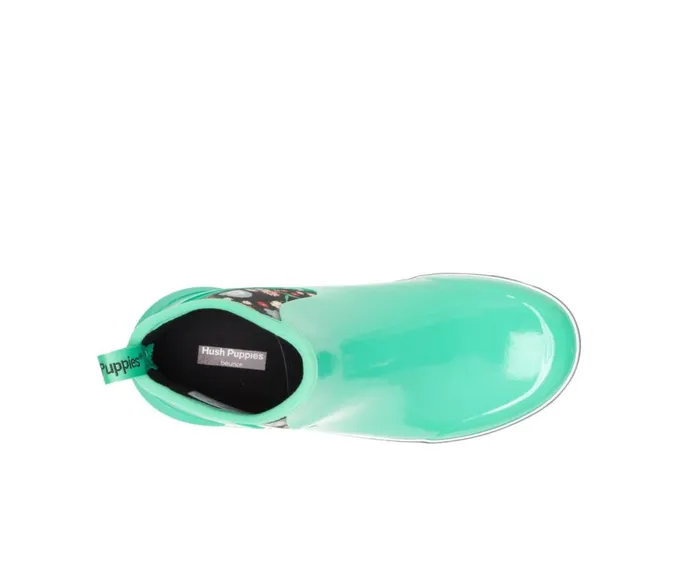 Hush Puppies Boots Women Rain Sneaker Soft Jade