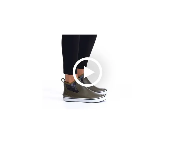 Hush Puppies Boots Women Rain Sneaker Soft Jade