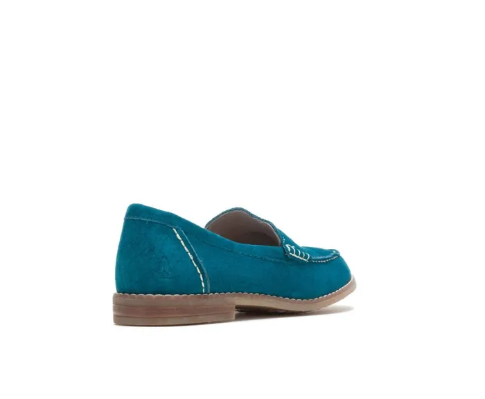 Hush Puppies Flats and SlipOns Women Wren Loafer Corsair Suede