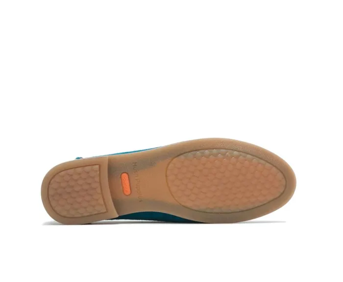 Hush Puppies Flats and SlipOns Women Wren Loafer Corsair Suede