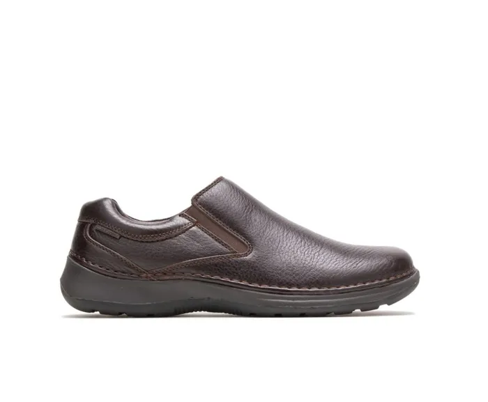 Hush Puppies SlipOns Men Lunar Ii Dark Brown Leather