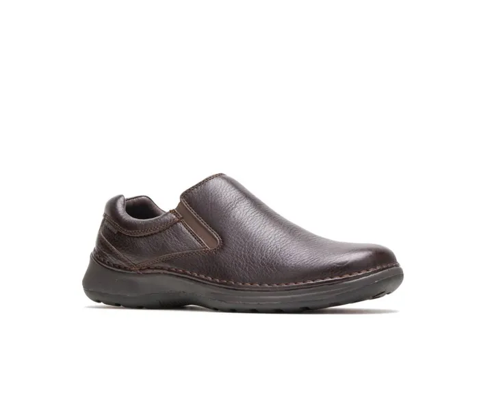 Hush Puppies SlipOns Men Lunar Ii Dark Brown Leather Hush Puppies SlipOns Men Lunar Ii Dark Brown Leather
