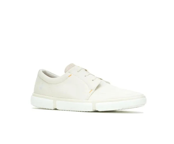 Hush Puppies Sneakers Men Briggs Plain Toe Oxford Light Stone Textile