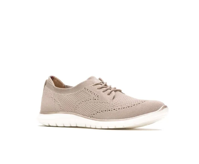 Hush Puppies Sneakers Women Tricia Wingtip Knit Taupe Knit Hush Puppies Sneakers Women Tricia Wingtip Knit Taupe Knit