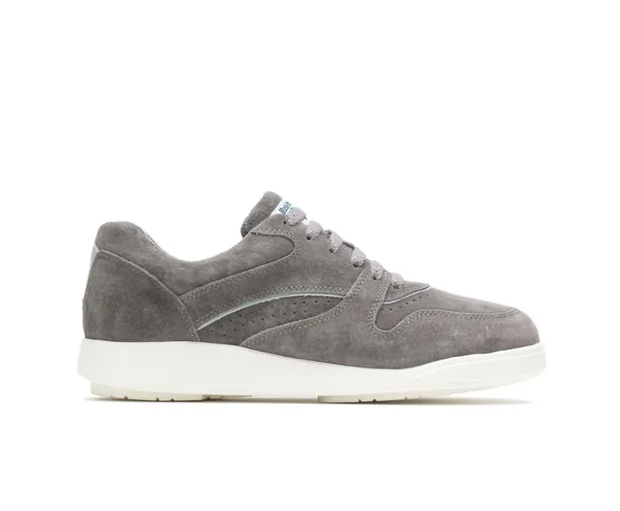Hush Puppies Sneakers Women Upbeat Soft Nickel Suede