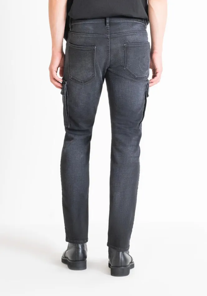 Jeans Men Antony Morato Tapered Fit 034Arnold034 Jeans In Black Denim Black