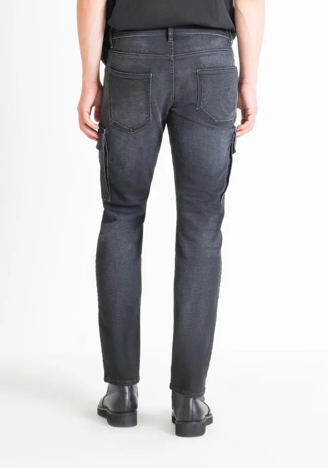 Jeans Men Antony Morato Tapered Fit 034Arnold034 Jeans In Black Denim Black