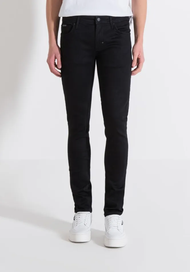 Jeans Men Antony Morato Tapered Fit 034Ozzy034 Jeans In Black Denim Black