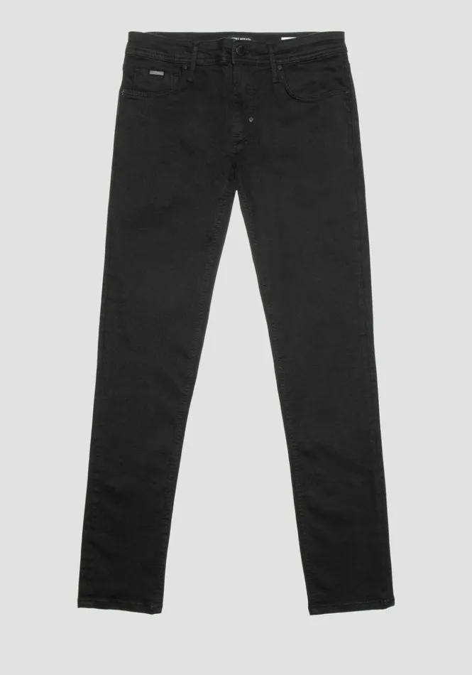 Jeans Men Antony Morato Tapered Fit 034Ozzy034 Jeans In Black Denim Black