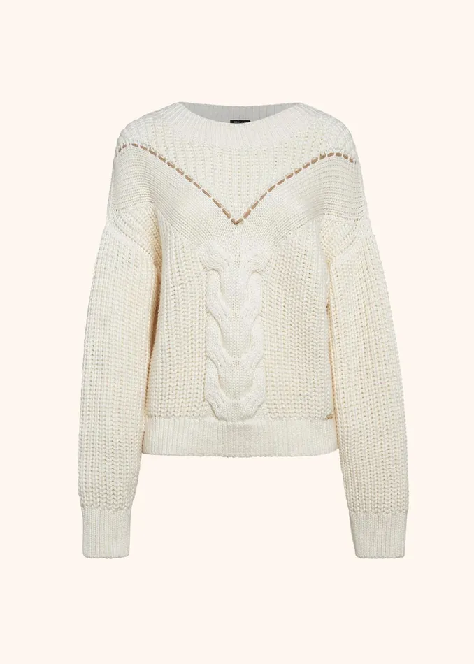 JERSEY COTTON Women Kiton Knitwear