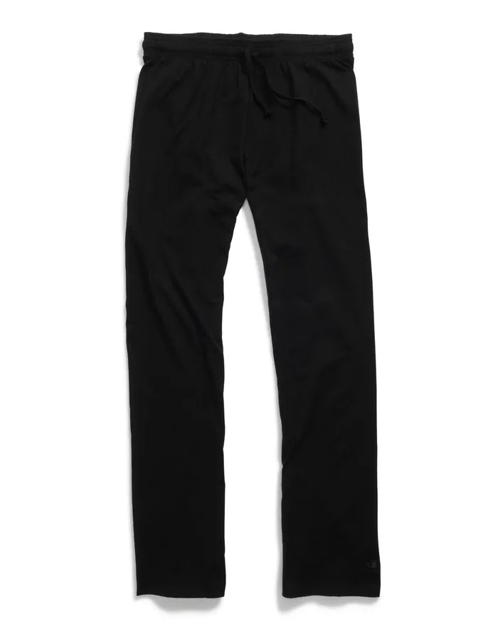 Jersey Pants C Logo 315034 Plus Size Black Women Champion Pants