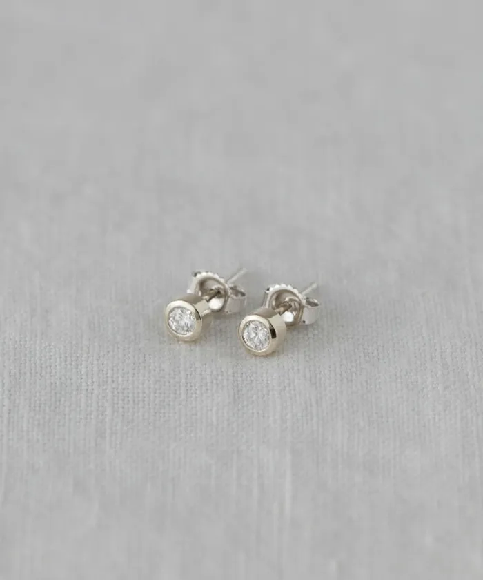 Jewelry Women Jenni Kayne Stevie Diamond Studs White Gold