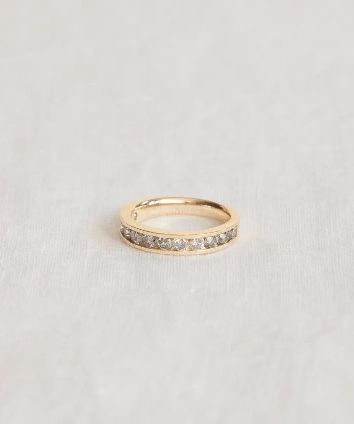 Jewelry Women Jenni Kayne Stevie Grey Diamond Band Gold