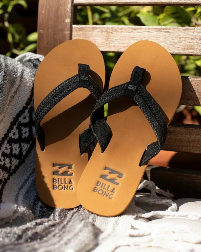 Kai Braided Sandals Off Black Women Billabong Shoes