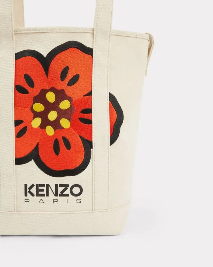 Kenzo Bags MenWomen Utility039 Tote Bag Ecru