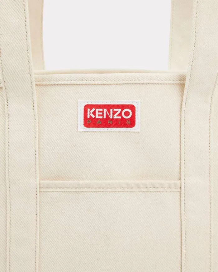 Kenzo Bags MenWomen Utility039 Tote Bag Ecru