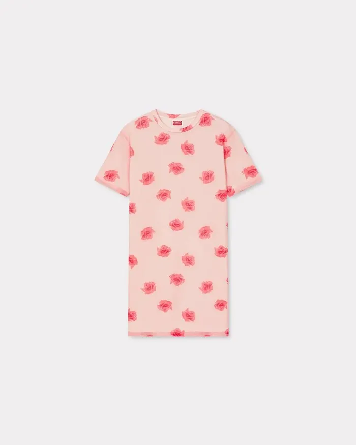Kenzo Dresses And Skirts Women Rose039 Double Layer Dress Faded Pink