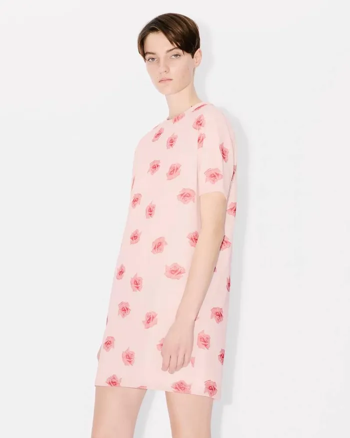 Kenzo Dresses And Skirts Women Rose039 Double Layer Dress Faded Pink