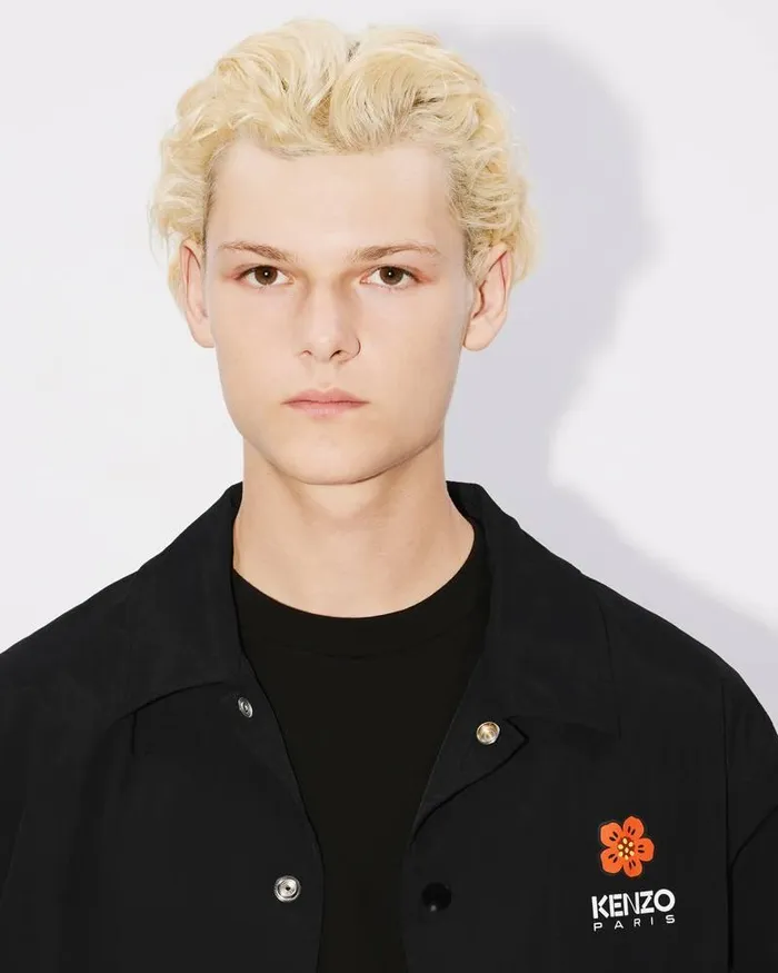 Kenzo Jackets And Coats Men 039Boke Flower039 Coach Jacket Black
