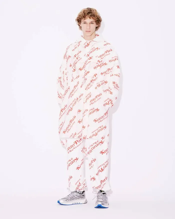 Kenzo Jackets And Coats Men By Verdy039 Long Windbreaker Off White
