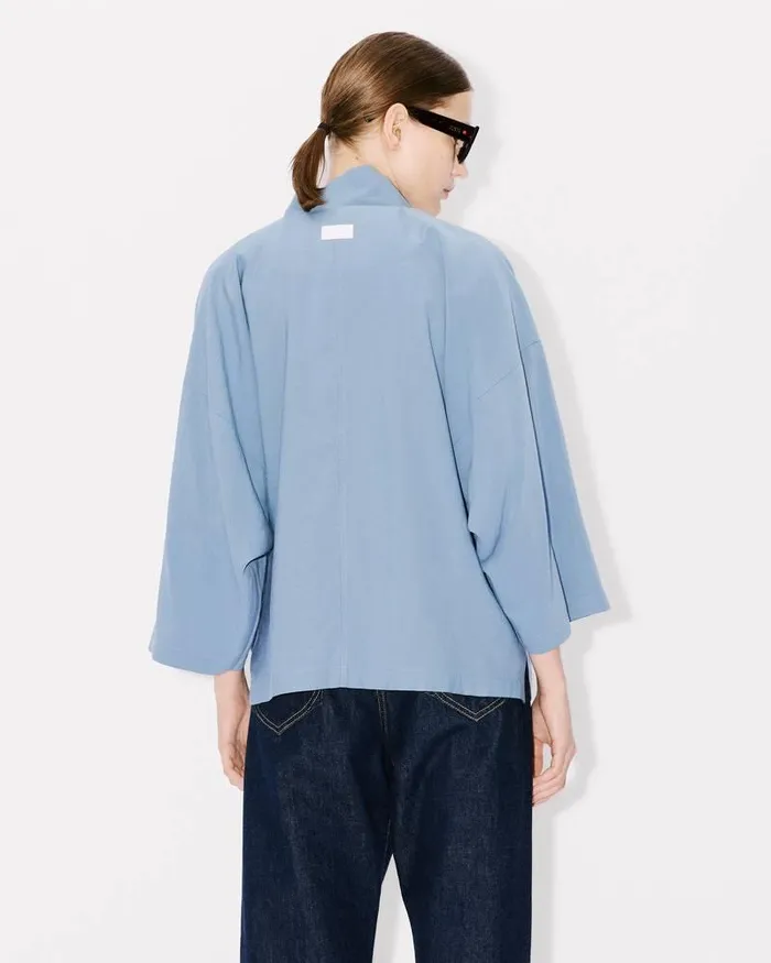 Kenzo Jackets And Coats Women Kimono Jacket Blue