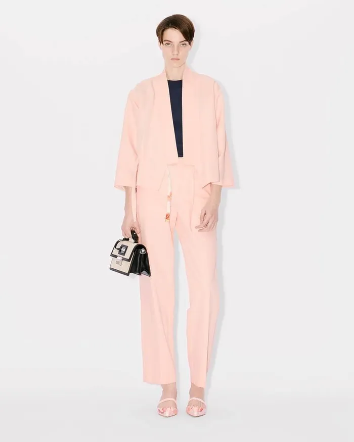Kenzo Jackets And Coats Women Kimono Jacket Faded Pink