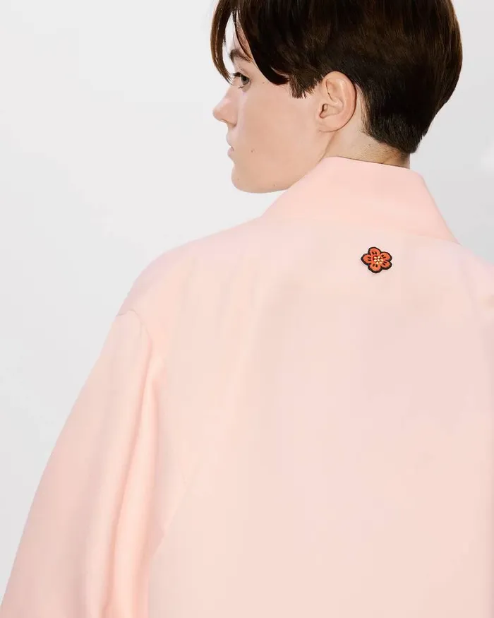Kenzo Jackets And Coats Women Kimono Jacket Faded Pink