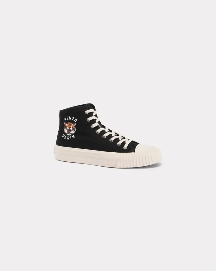 Kenzo Sneakers Women Foxy039 Hightop Trainers Black