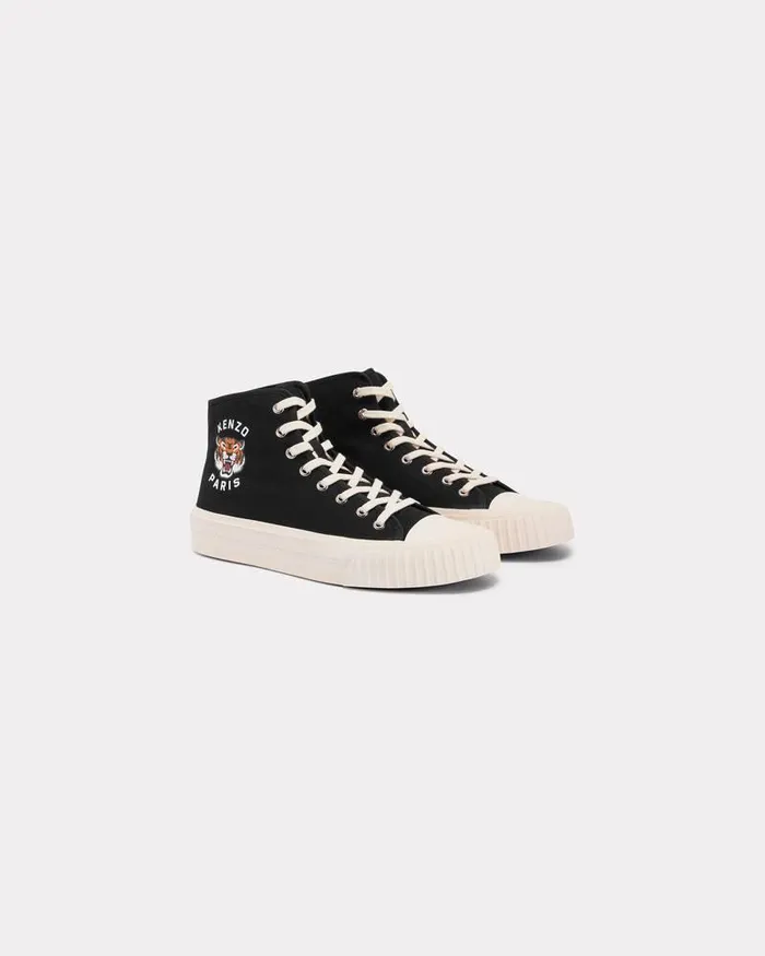 Kenzo Sneakers Women Foxy039 Hightop Trainers Black