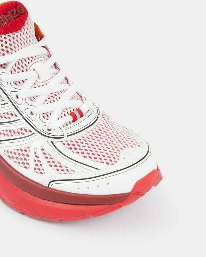 Kenzo Sneakers Women Pace Trainers For Women Medium Red