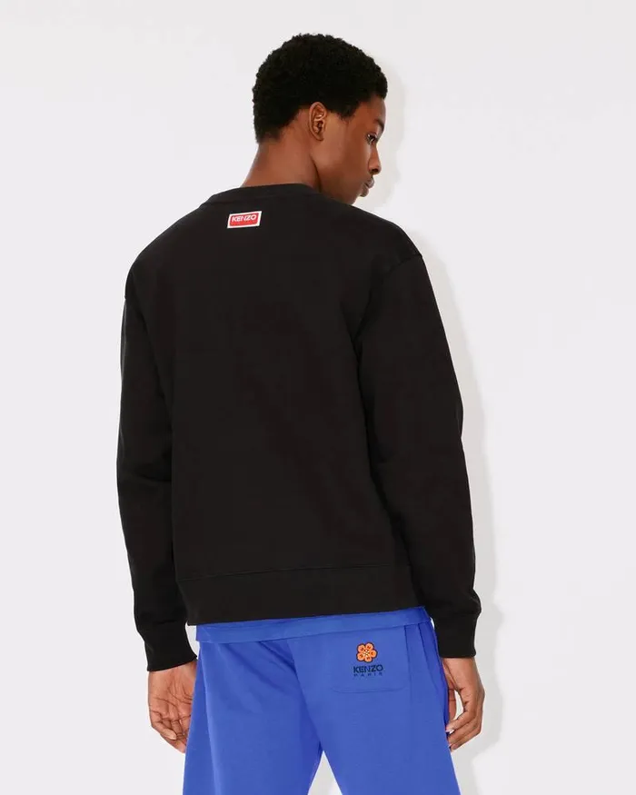 Kenzo Sweatshirts And Hoodies Men 039Boke Flower039 Sweatshirt Black