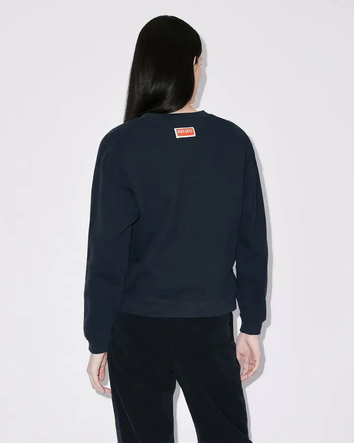 Kenzo Sweatshirts And Hoodies Women 039Boke Flower039 Sweatshirt Midnight Blue