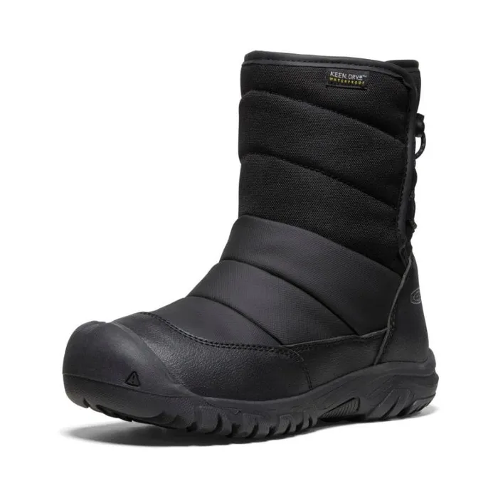 Kids KEEN Boots Big Kids039 Puffrider Waterproof Black Boot Kids KEEN Boots Big Kids039 Puffrider Waterproof Black Boot