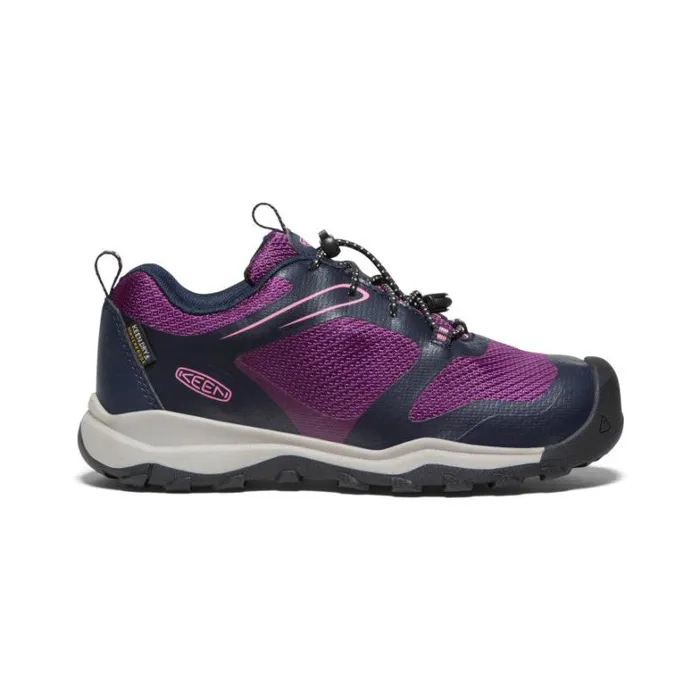 Kids KEEN Hike Big Kids039 Wanduro Low Waterproof Leather Shoe
