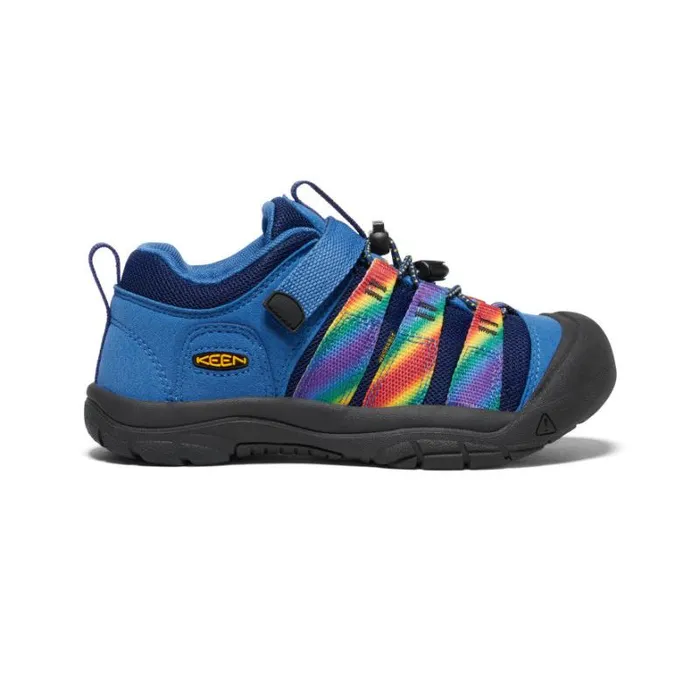 Kids KEEN Online Big Kids039 Blue Multi Water Shoes 8211 Newport H2SHO