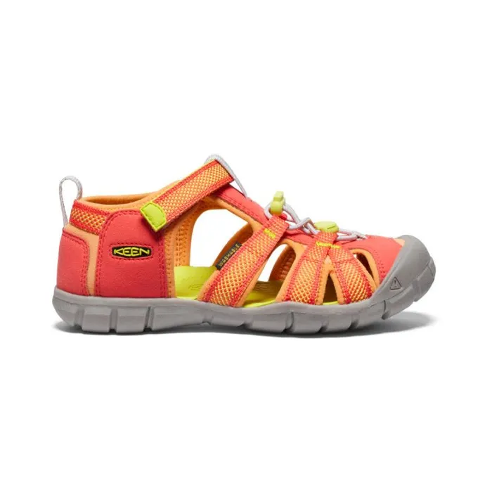 Kids KEEN Online Big Kids039 Seacamp II CNX CayenneEvening Primrose Sandal