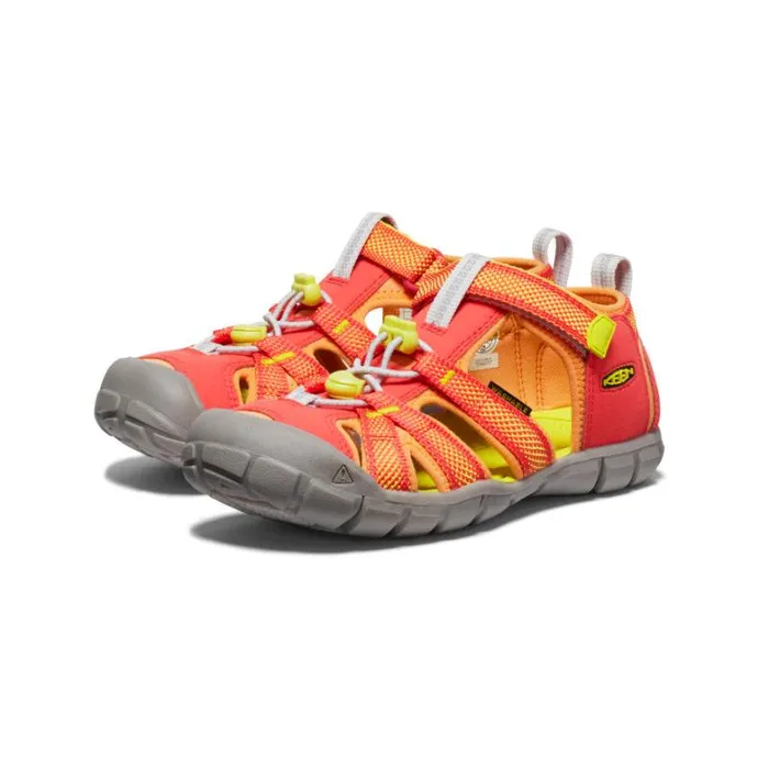 Kids KEEN Online Big Kids039 Seacamp II CNX CayenneEvening Primrose Sandal Kids KEEN Online Big Kids039 Seacamp II CNX CayenneEvening Primrose Sandal