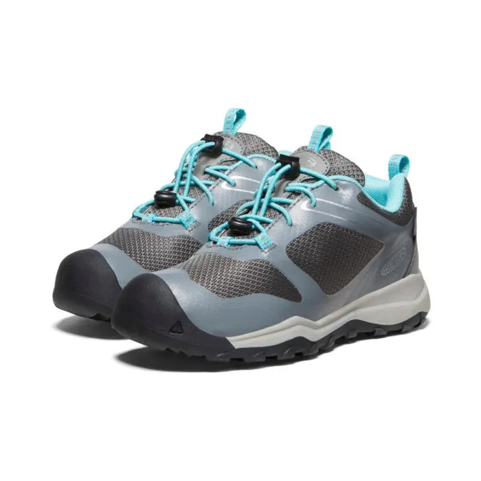 Kids KEEN Online Big Kids039 Wanduro Low Waterproof Grey Leather Shoe Kids KEEN Online Big Kids039 Wanduro Low Waterproof Grey Leather Shoe