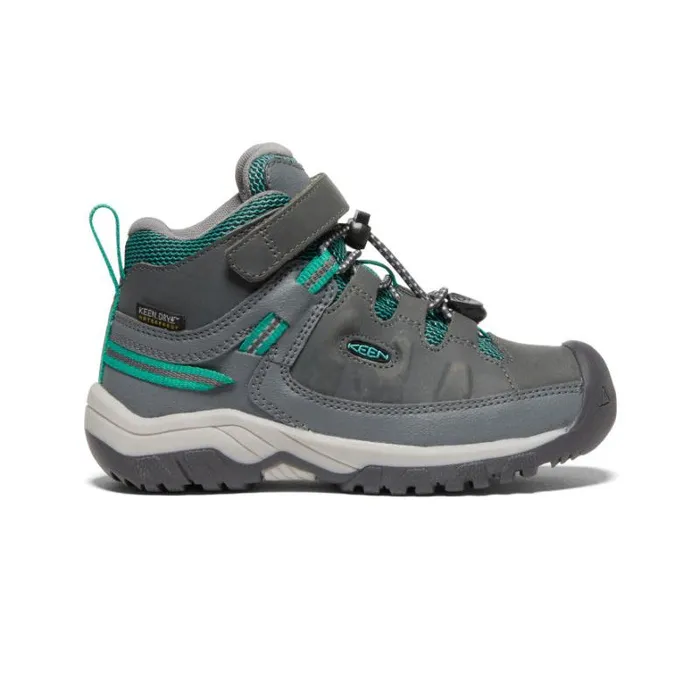 Kids KEEN Online Little Kids039 Grey Hiking Boots 8211 Targhee Mid WP
