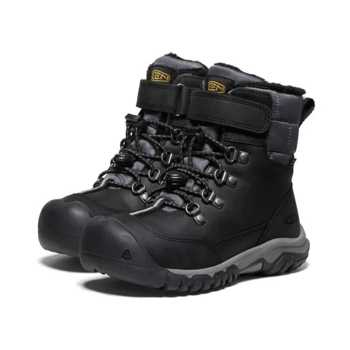 Kids KEEN Online Little Kids039 Kanibou Waterproof Black Leather Tall Boot Kids KEEN Online Little Kids039 Kanibou Waterproof Black Leather Tall Boot