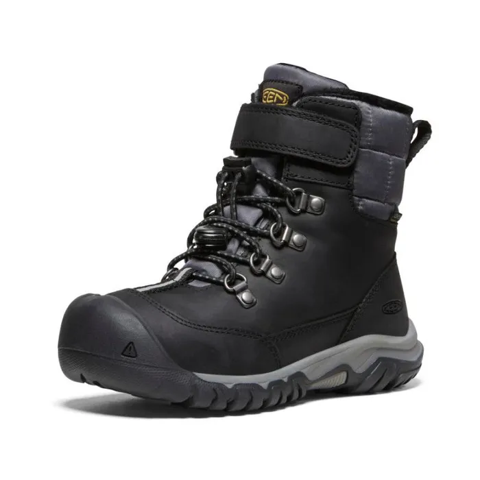Kids KEEN Online Little Kids039 Kanibou Waterproof Black Leather Tall Boot Kids KEEN Online Little Kids039 Kanibou Waterproof Black Leather Tall Boot