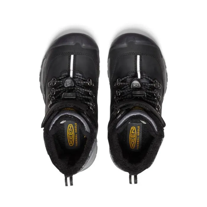 Kids KEEN Online Little Kids039 Kanibou Waterproof Black Leather Tall Boot Kids KEEN Online Little Kids039 Kanibou Waterproof Black Leather Tall Boot
