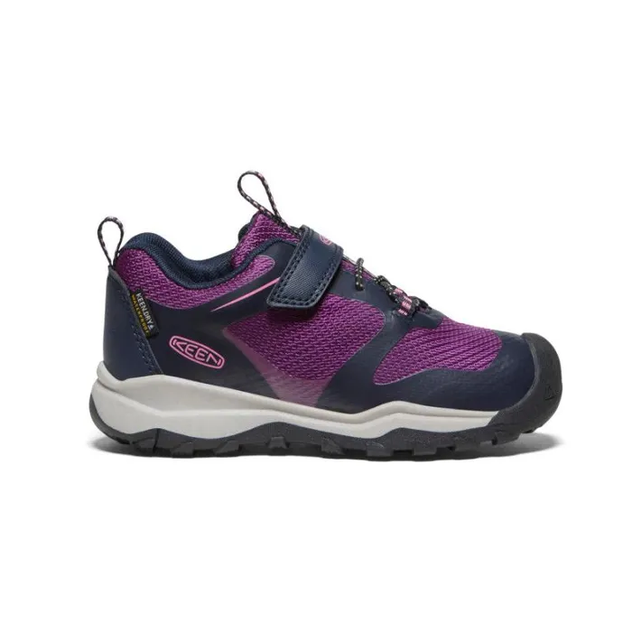 Kids KEEN Online Little Kids039 Wanduro Low Waterproof Leather Shoe