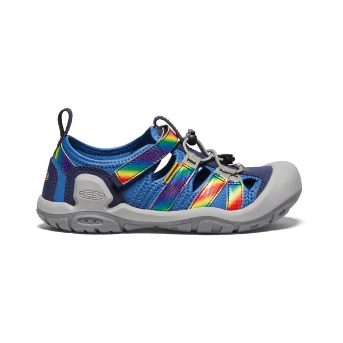Kids KEEN Playground Big Kids039 Blue Tie Dye Water Sandals 8211 Knotch Creek