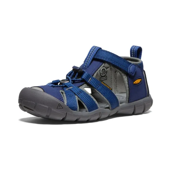 Kids KEEN Playground Big Kids039 Blue Water Sandals 8211 Seacamp II CNX Kids KEEN Playground Big Kids039 Blue Water Sandals 8211 Seacamp II CNX