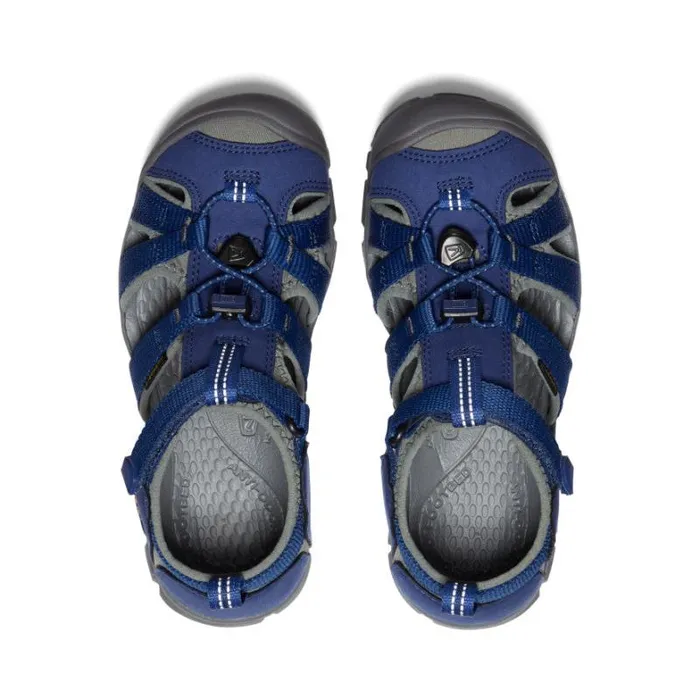 Kids KEEN Playground Big Kids039 Blue Water Sandals 8211 Seacamp II CNX Kids KEEN Playground Big Kids039 Blue Water Sandals 8211 Seacamp II CNX