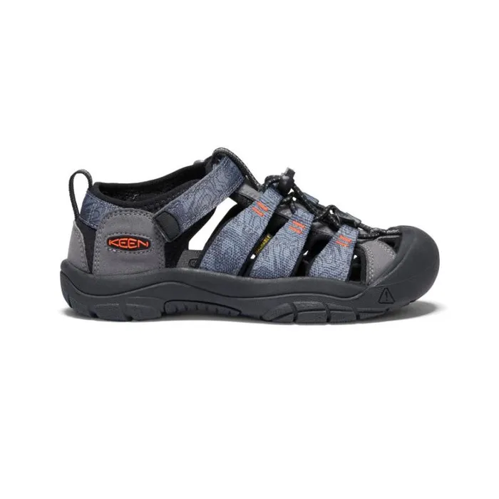 Kids KEEN Playground Big Kids039Grey Water Hiking Sandals 8211 Newport H2