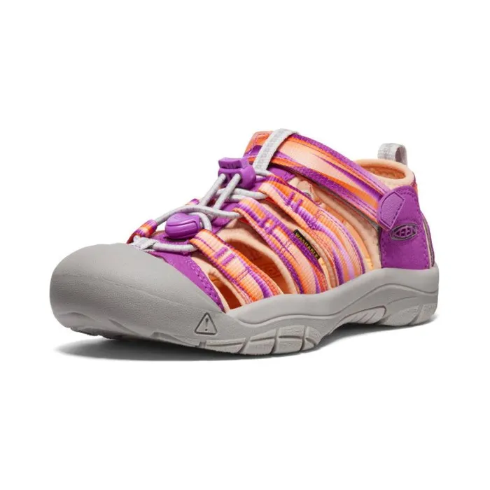 Kids KEEN Playground Big Kids039 Newport H2 WillowherbTangerine Sandal